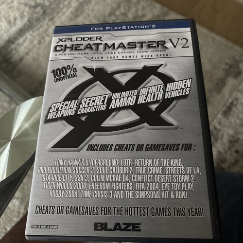Xploder cheatmaster per ps2 - xploder,