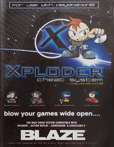 Xploder ps2 cheat - ps2, blaze
